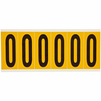 Brady 1550-0 Identical numbers and letters 1550-0