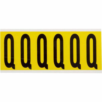 Brady 3450-Q Identical numbers and letters 3450-Q