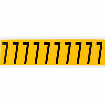 Brady 1534-7 Identical numbers and letters 1534-7
