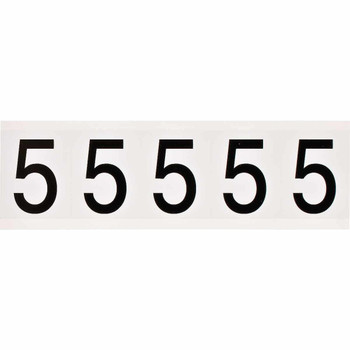 Brady 9714-5 Identical numbers and letters 9714-5
