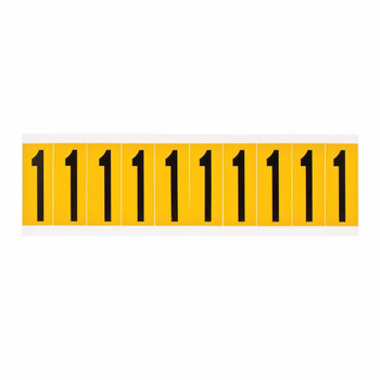 Brady 1534-1 Identical numbers and letters 1534-1