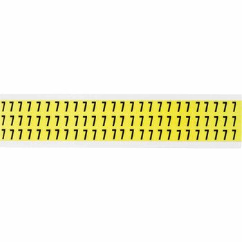 Brady 3410-7 Identical numbers and letters 3410-7
