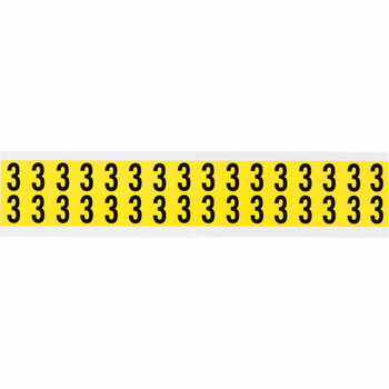 Brady 3420-3 Identical numbers and letters 3420-3