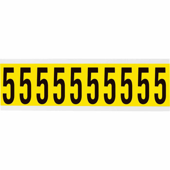 Brady 3440-5 Identical numbers and letters 3440-5