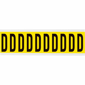 Brady 3440-D Identical numbers and letters 3440-D
