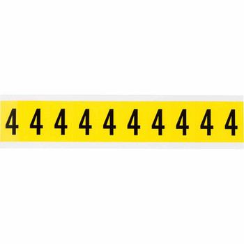 Brady 3430-4 Identical numbers and letters 3430-4