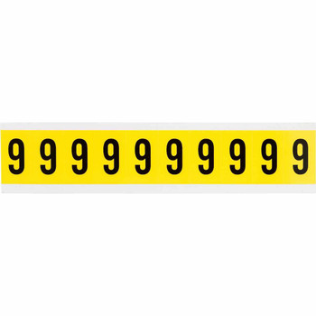 Brady 3430-9 Identical numbers and letters 3430-9
