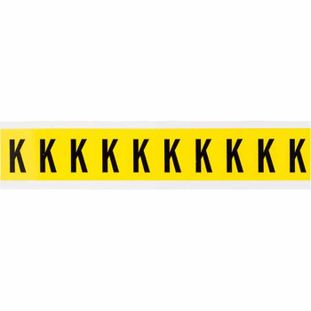 Brady 3430-K Identical numbers and letters 3430-K