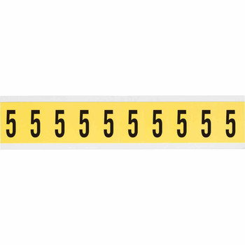 Brady 3430-5 Identical numbers and letters 3430-5