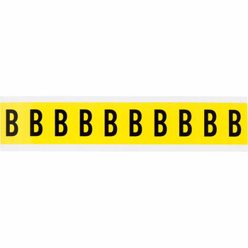 Brady 3430-B Identical numbers and letters 3430-B