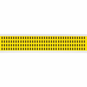 Brady 3400-8 Identical numbers and letters 3400-8