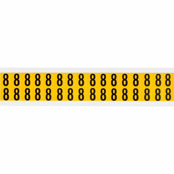 Brady 1520-8 Identical numbers and letters 1520-8