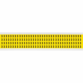 Brady 3400-3 Identical numbers and letters 3400-3