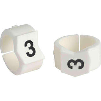 Brady SCNG-45-3 Clip Sleeve Wire Markers SCNG-45-3