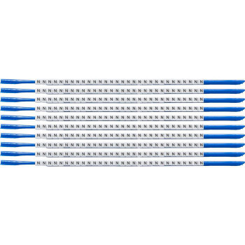 Brady SCN-07-N Clip Sleeve Wire Markers SCN-07-N