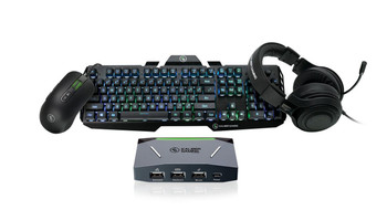 IOGEAR GE1337P2KIT3 KeyMander 2 Complete Bundle GE1337P2KIT3
