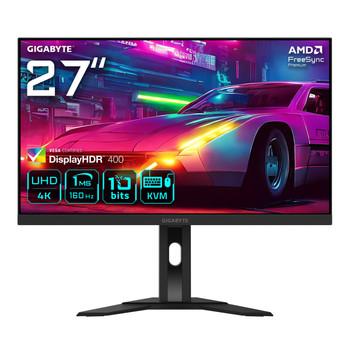 GIGABYTE M27UA 27" UHD Gaming Monitor - 3840 x 2160 160Hz 1ms 400 cd/m FreeSync M27UA-EK