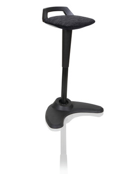 Dynamic Spry Stool Black Frame And Black Fabric Seat - OP000220 OP000220 Dynamic Spry Stool Black Frame And Black Fabric Seat - OP000220 OP000220