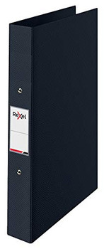 Rexel Ringbinder Choices A4 25Mm 2Rr Black Pk10 - 2115563 2115563