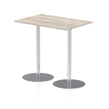 Dynamic Italia 1200 X 800Mm Poseur Rectangular Table Grey Oak Top 1145Mm High Le ITL0261 Dynamic Italia 1200 X 800Mm Poseur Rectangular Table Grey Oak Top 1145Mm High Le ITL0261