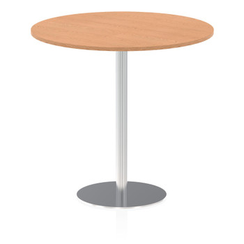 Dynamic Italia 1200Mm Poseur Round Table Oak Top 1145Mm High Leg ITL0170 ITL0170 Dynamic Italia 1200Mm Poseur Round Table Oak Top 1145Mm High Leg ITL0170 ITL0170