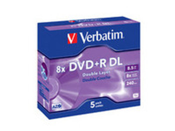 Verbatim 43541 DVD+R Double Layer 8X 8.5GB 43541