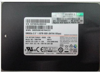 Hewlett Packard Enterprise P00216-001 SSD 1.92TB SFF SATA MU P00216-001