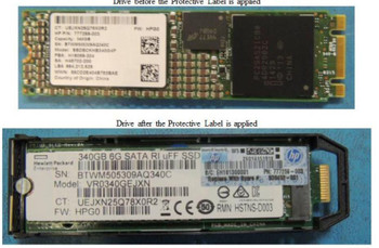 Hewlett Packard Enterprise 830453-001 SSD 340GB 6G SATA 2280 VE UFF 830453-001