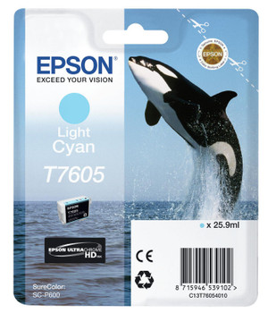 Epson C13T76054010 T7605. Cyan C13T76054010
