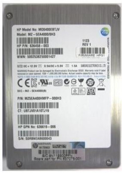 Hewlett Packard Enterprise 637075-001 Solid State Drive 400 GB SATA 637075-001