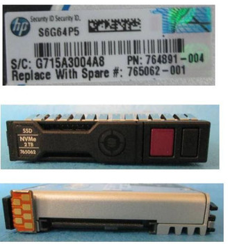 Hewlett Packard Enterprise 765062-001 DRV SSD 2TB 2.5 NVME ME SC2 765062-001