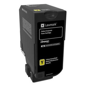 Lexmark 74C20YE Toner Corporate Yellow 3k 74C20YE