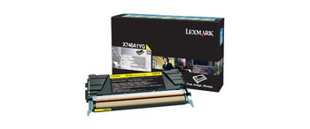 Lexmark X746A1YG Toner Yellow Return Program X746A1YG