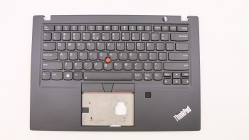 Lenovo FRU02HM318 C Cover W/Keyboard BK BL US FRU02HM318