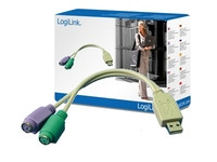 LogiLink AU0004A USB A > PS/2  0.20m AU0004A