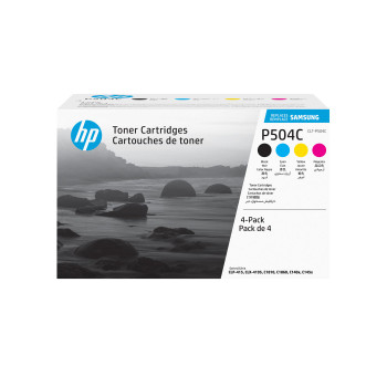 HP SU400A CLT-P504C 4-pk CYMK Toner Crt SU400A