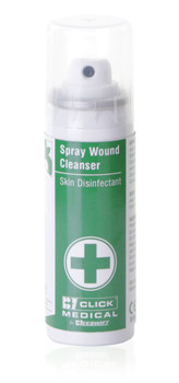 Click Medical Wound Cleanser Skin Disinfectant 70Ml White Size 70ML CM0379