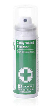 Click Medical Wound Cleanser Skin Disinfectant 70Ml White Size 70ML CM0379
