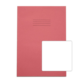 Rhino A4 Exercise Book 80 Page Plain Pink Pack 50 - VEX668-235-2 VEX668-235-2 Rhino A4 Exercise Book 80 Page Plain Pink Pack 50 - VEX668-235-2 VEX668-235-2