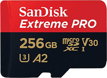 Sandisk Extreme Pro 256Gb Microsdxc Uhs-I Class 10 Memory Card And Adapter SDSQXCD-256G-GN6MA