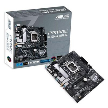 Asus PRIME H610M-A WIFI D4 Socket 1700/H610/Ddr4/S-Ata 600/Micro Atx PRIME H610M-A WIFI D4
