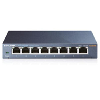 Tp-Link TL-SG108 8-Port Gigabit Desktop Switch Steel Case TL-SG108