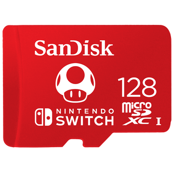 Sandisk 128Gb Nintendo Switch Microsdxc SDSQXAO-128G-GNCZN
