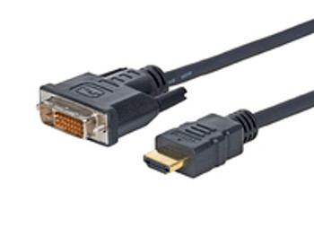 VivoLink PROHDMIDVI2 Pro HDMI to DVI 24+1 2 Meter PROHDMIDVI2