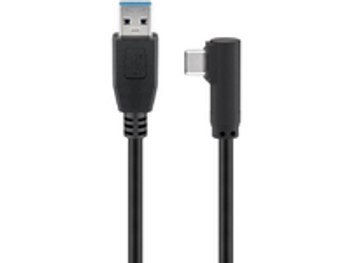 MicroConnect USB3.1CA3A USB-C� 90� to USB A 3.0. 3M USB3.1CA3A