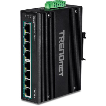 TrendNET TI-PG80B 8-Port Industrial Gigabit TI-PG80B TrendNET TI-PG80B 8-Port Industrial Gigabit TI-PG80B