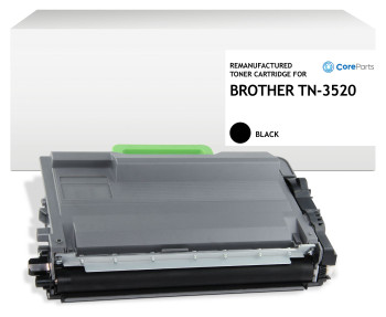 CoreParts QI-BR2077B Toner Black TN3520-NTR QI-BR2077B