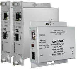 ComNet CNFE2MCPOE2 10/100 POE+ MC LINK FAULT CNFE2MCPOE2