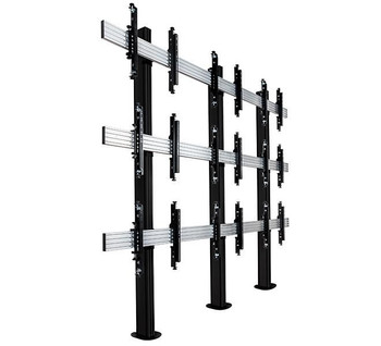 B-Tech BT8372-3X3/BB 3x3 Bolt Down Video wall BT8372-3X3/BB