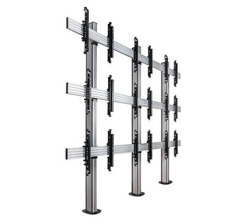 B-Tech BT8372-3X3/BS 3x3 Bolt Down Video wall BT8372-3X3/BS
